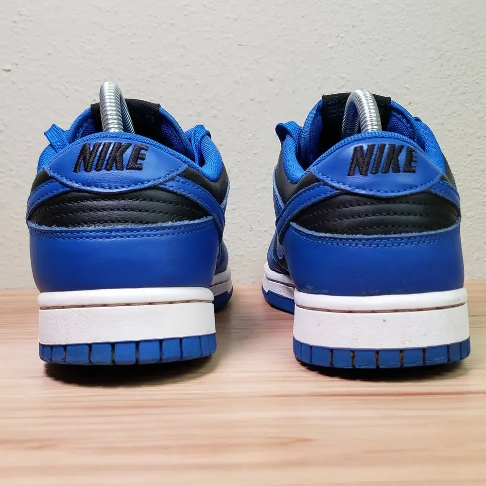 Nike Men's Size 8 Dunk Low Retro Casual Shoes‎ Hyper Royal Blue Black Streetwear